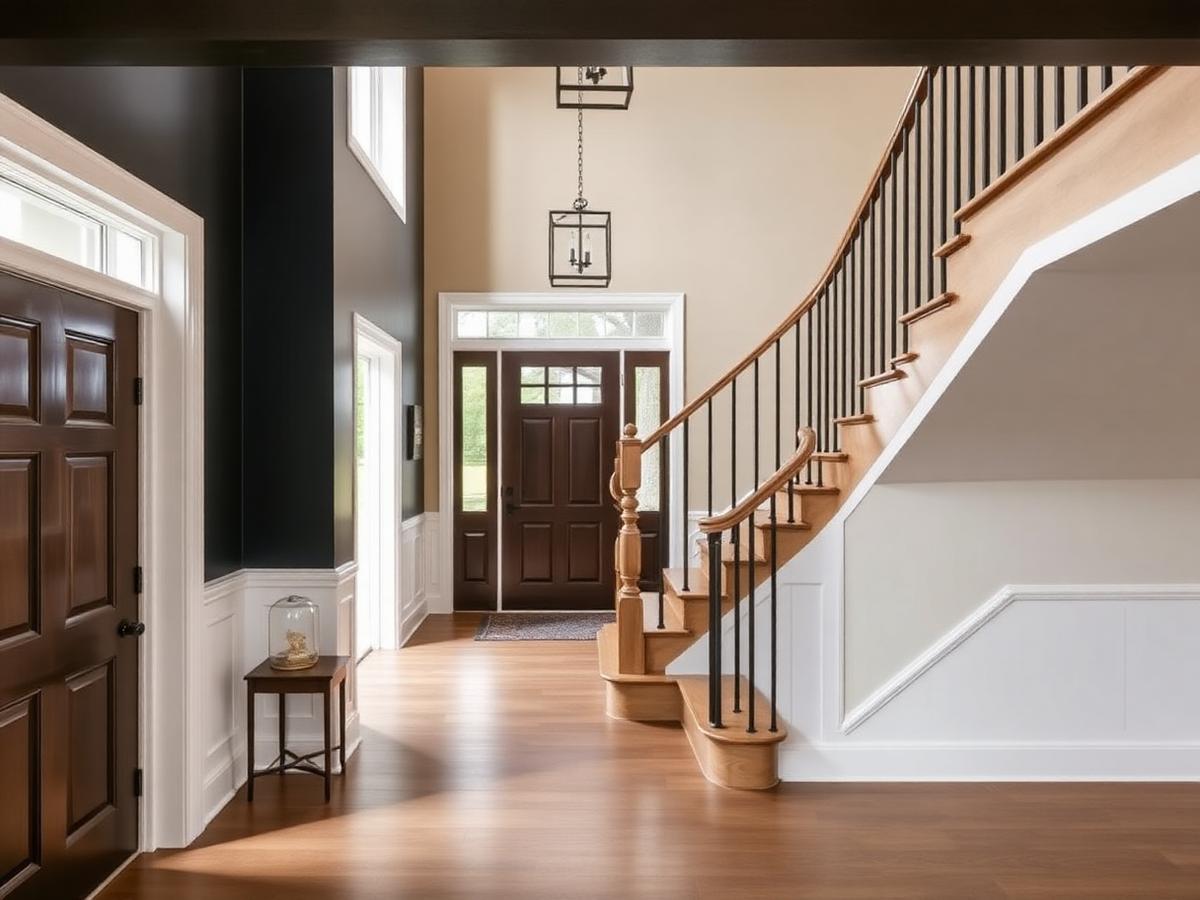 Two-Tone Foyer